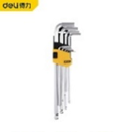Hex Key Set 9 pcs, 1.5-10mm