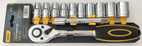 Socket Set 1/2'', 12 pcs