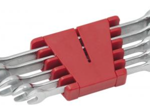 Double ended open jaw wrench set 8 - 19mm