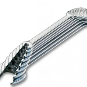 Double ended open jaw wrench set 6 - 22mm