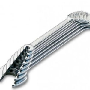 Double ended open jaw wrench set 6 - 17mm
