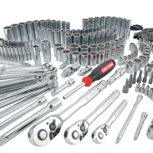Craftsman 1/4, 3/8 and 1/2 in. drive Metric and SAE 6 and 12 Point Mechanic's Tool Set 308 pc
